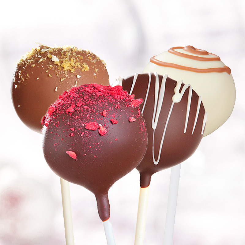 Verliebtebox - 2 ♥ Cake & 4 Praliné Pops