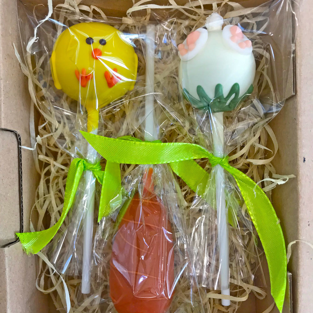 Ostertrio 2 Cake & 1 Praline Pops Ostertrio 2 Cake & 1 Praline Pops